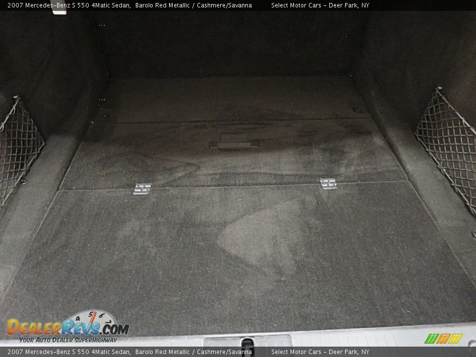 2007 Mercedes-Benz S 550 4Matic Sedan Barolo Red Metallic / Cashmere/Savanna Photo #24