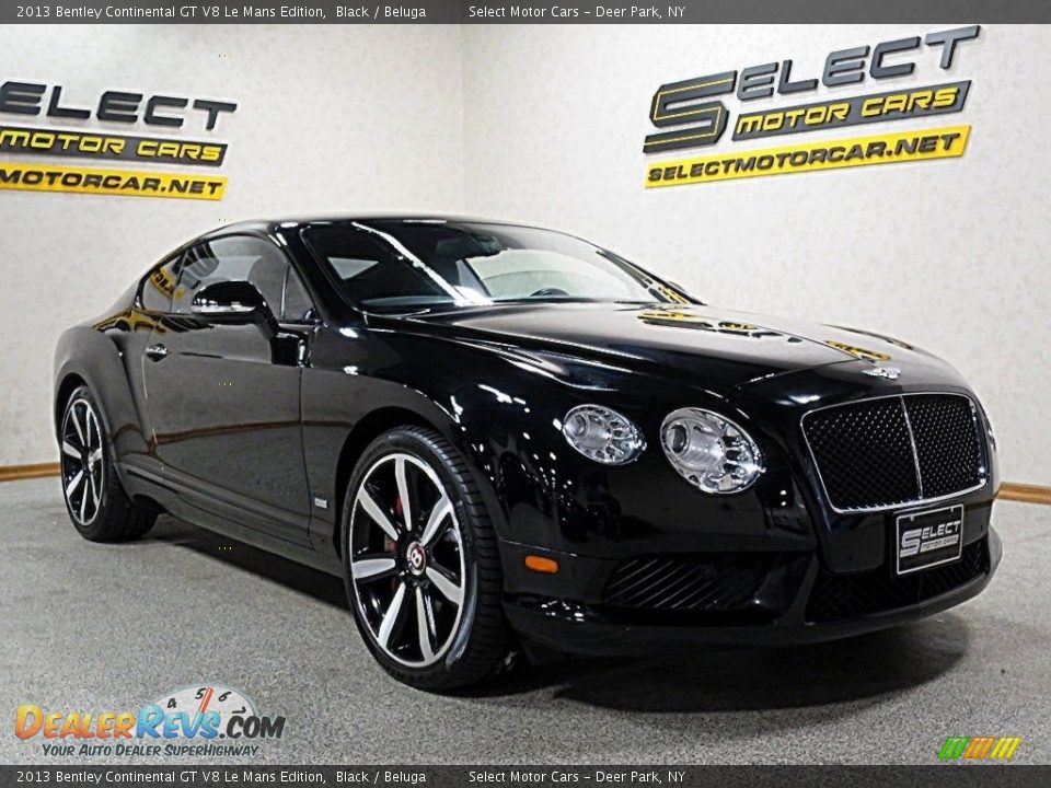 2013 Bentley Continental GT V8 Le Mans Edition Black / Beluga Photo #3