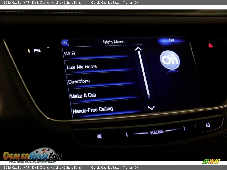 2019 Cadillac XT5 Dark Granite Metallic / Sahara Beige Photo #16