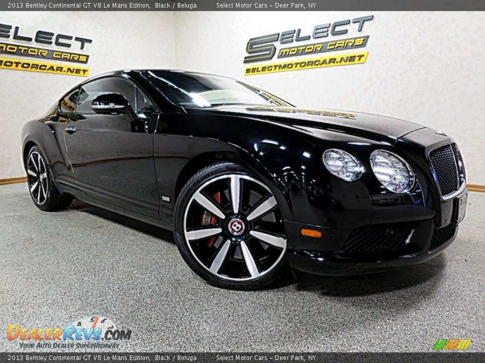 2013 Bentley Continental GT V8 Le Mans Edition Black / Beluga Photo #5