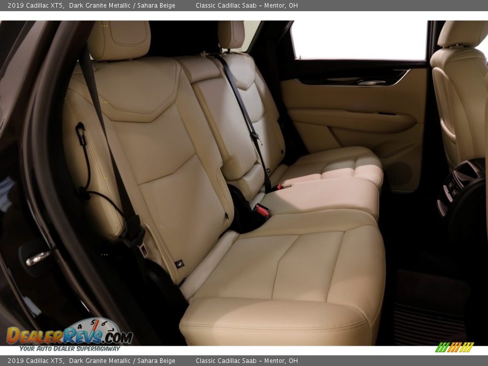2019 Cadillac XT5 Dark Granite Metallic / Sahara Beige Photo #22