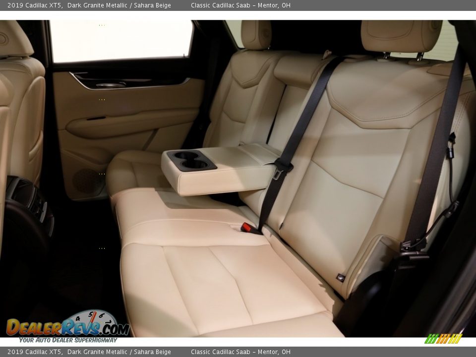 2019 Cadillac XT5 Dark Granite Metallic / Sahara Beige Photo #24