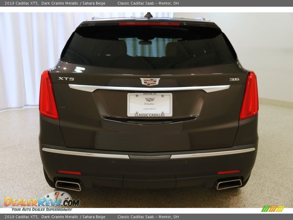 2019 Cadillac XT5 Dark Granite Metallic / Sahara Beige Photo #25