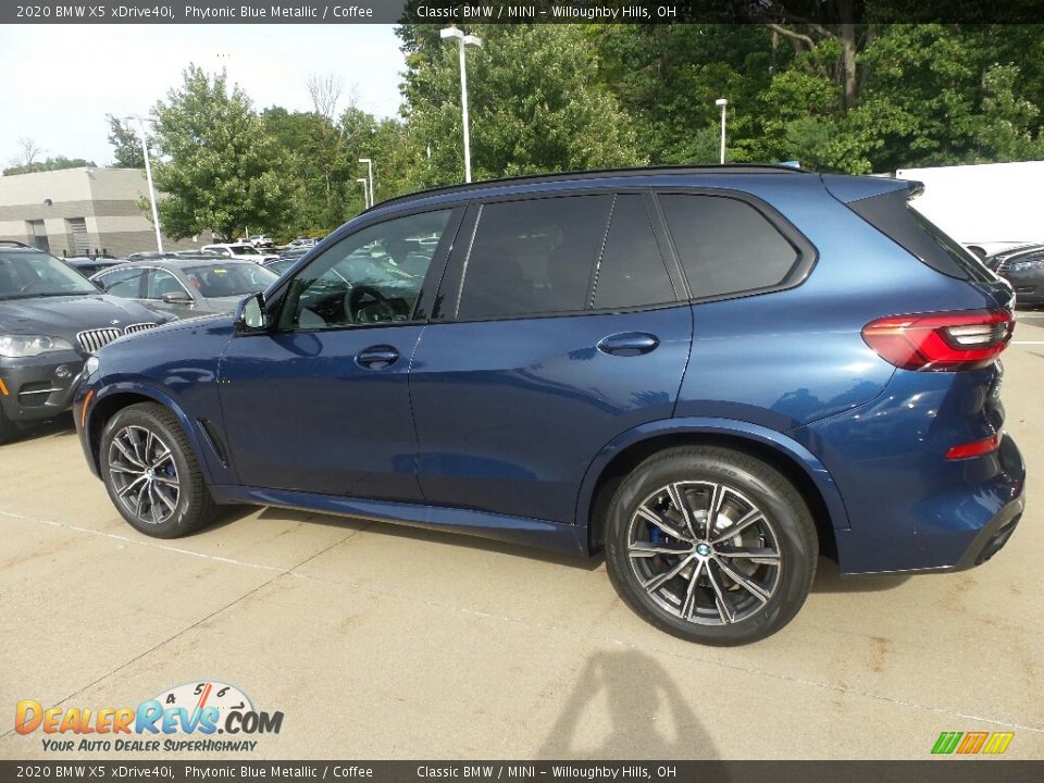 Phytonic Blue Metallic 2020 BMW X5 xDrive40i Photo #5