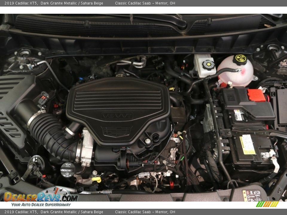 2019 Cadillac XT5 Dark Granite Metallic / Sahara Beige Photo #26