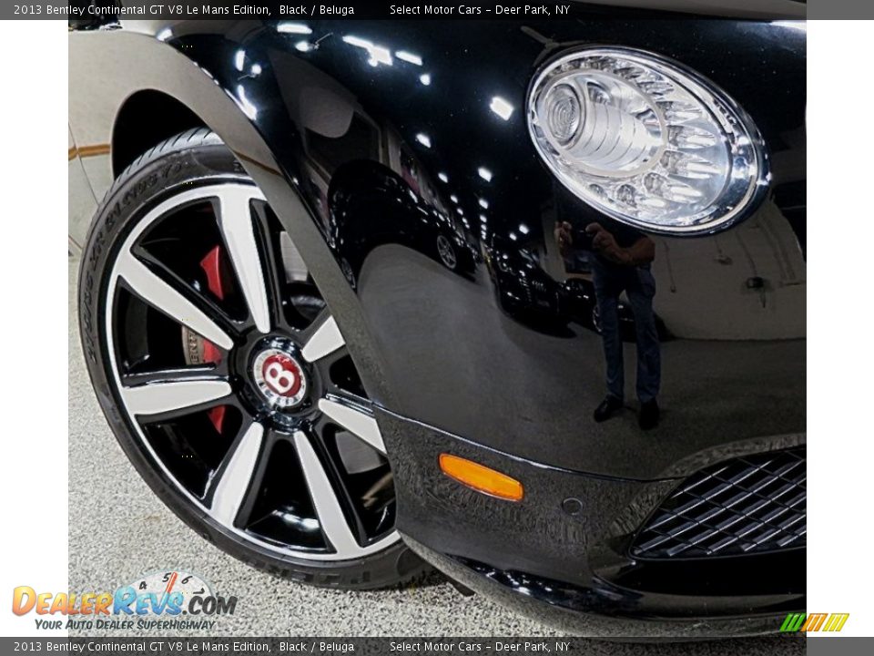 2013 Bentley Continental GT V8 Le Mans Edition Black / Beluga Photo #9