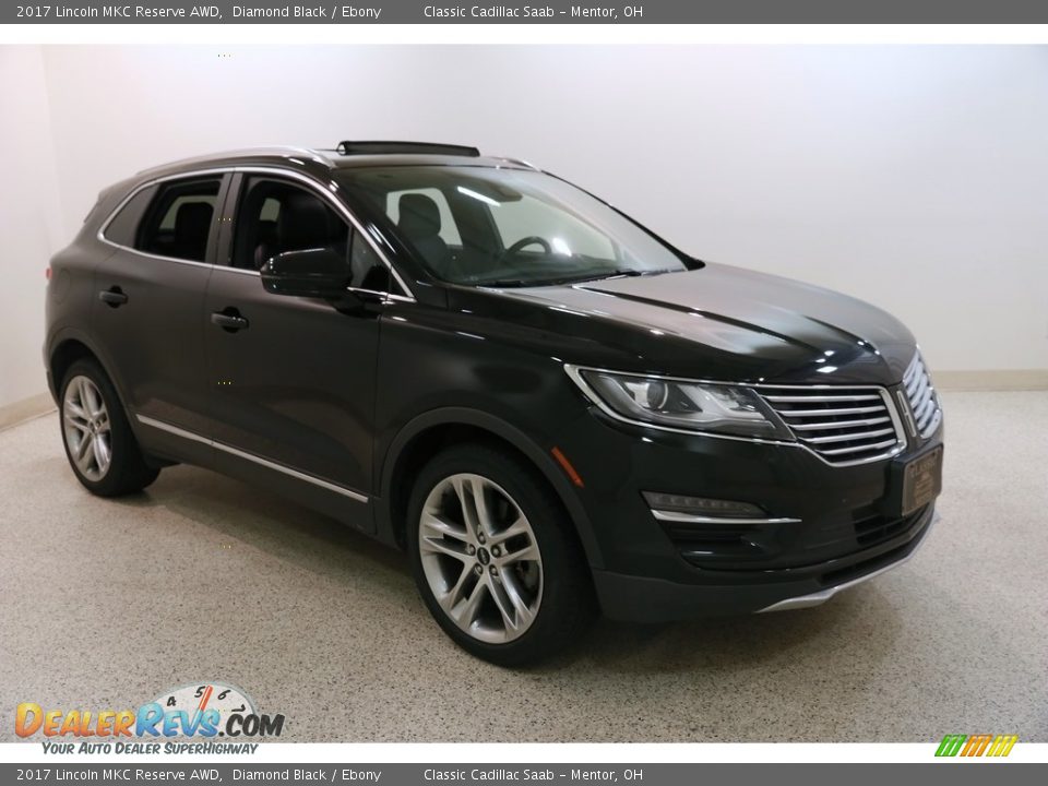 2017 Lincoln MKC Reserve AWD Diamond Black / Ebony Photo #1