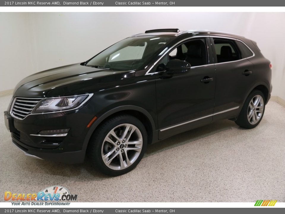 2017 Lincoln MKC Reserve AWD Diamond Black / Ebony Photo #3