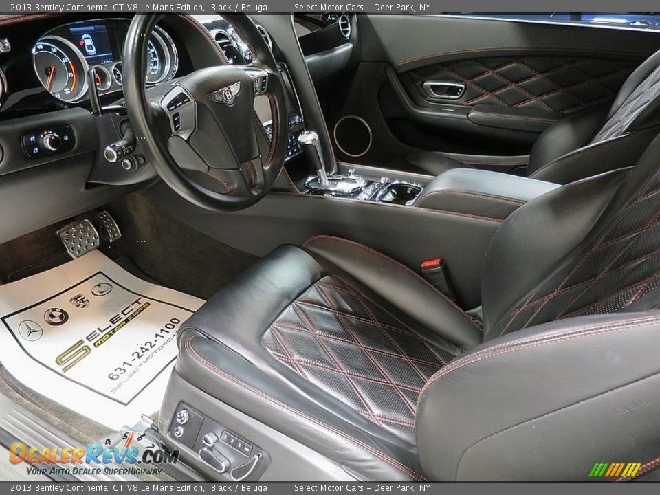 2013 Bentley Continental GT V8 Le Mans Edition Black / Beluga Photo #12