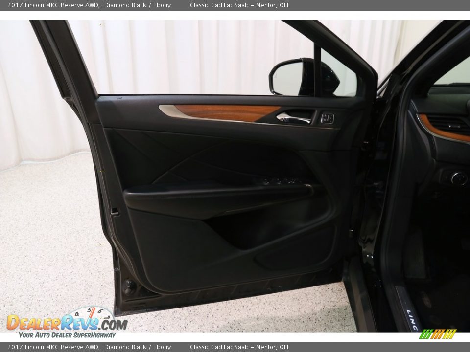 2017 Lincoln MKC Reserve AWD Diamond Black / Ebony Photo #5