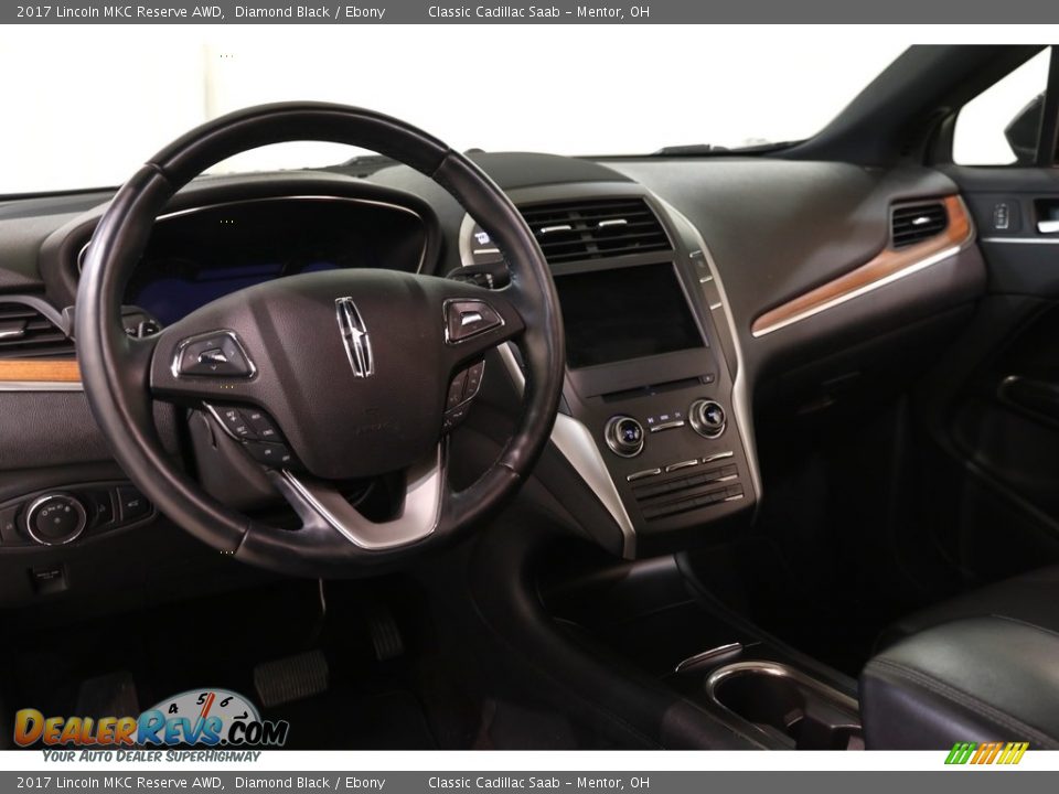 2017 Lincoln MKC Reserve AWD Diamond Black / Ebony Photo #7