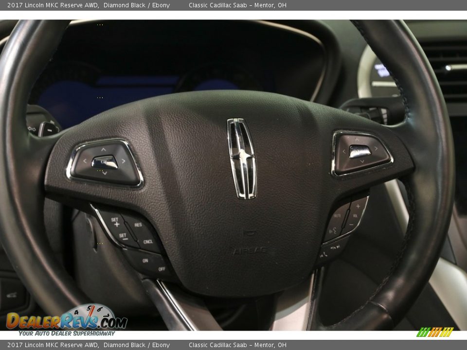 2017 Lincoln MKC Reserve AWD Diamond Black / Ebony Photo #8