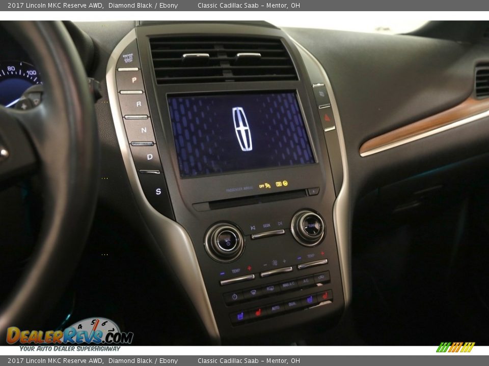 2017 Lincoln MKC Reserve AWD Diamond Black / Ebony Photo #10