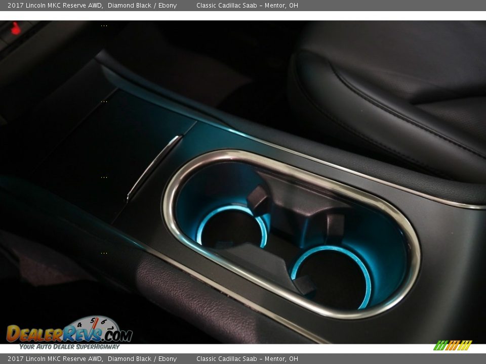 2017 Lincoln MKC Reserve AWD Diamond Black / Ebony Photo #13