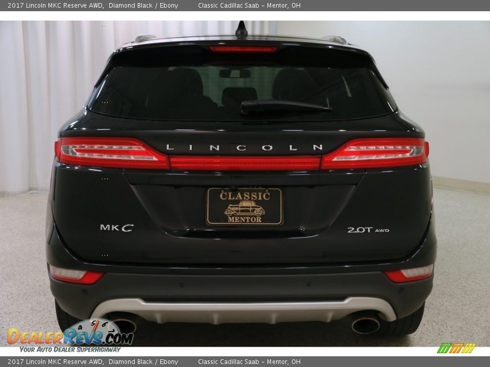 2017 Lincoln MKC Reserve AWD Diamond Black / Ebony Photo #17