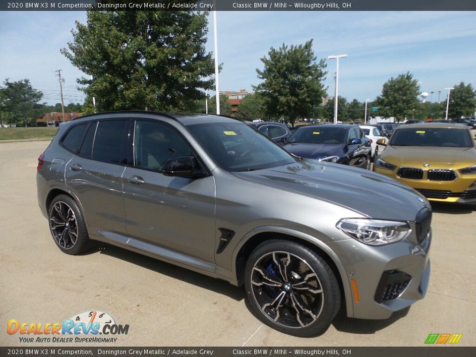 Front 3/4 View of 2020 BMW X3 M Competition Photo #1
