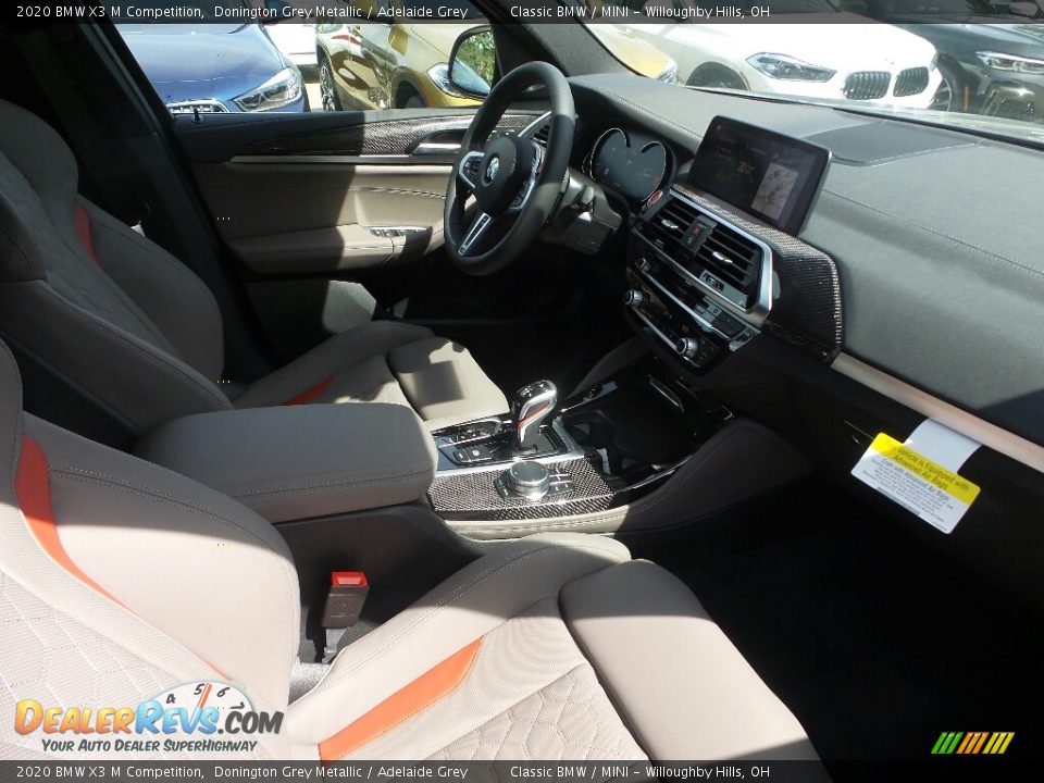 Adelaide Grey Interior - 2020 BMW X3 M Competition Photo #3