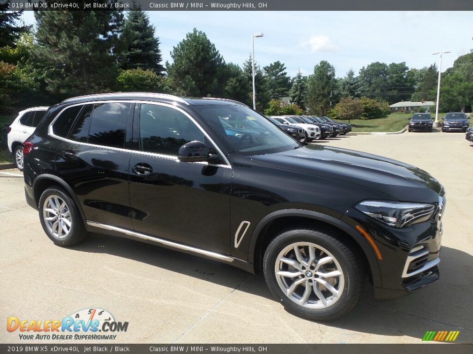 2019 BMW X5 xDrive40i Jet Black / Black Photo #1