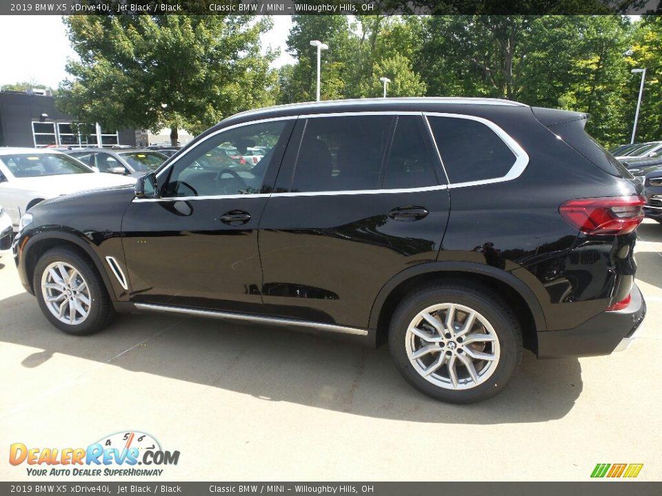 2019 BMW X5 xDrive40i Jet Black / Black Photo #5