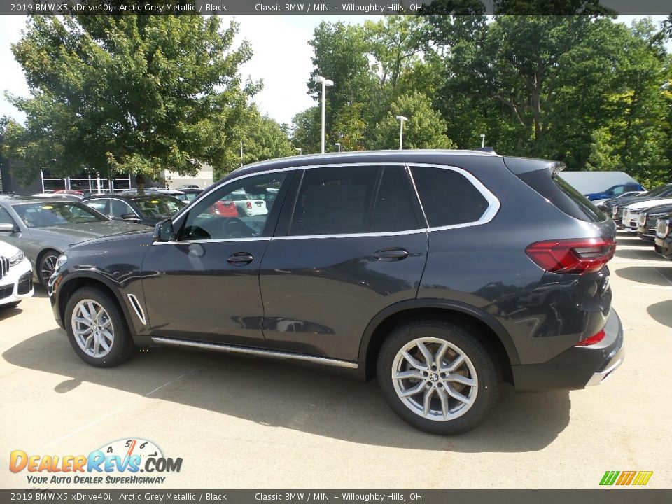 2019 BMW X5 xDrive40i Arctic Grey Metallic / Black Photo #5