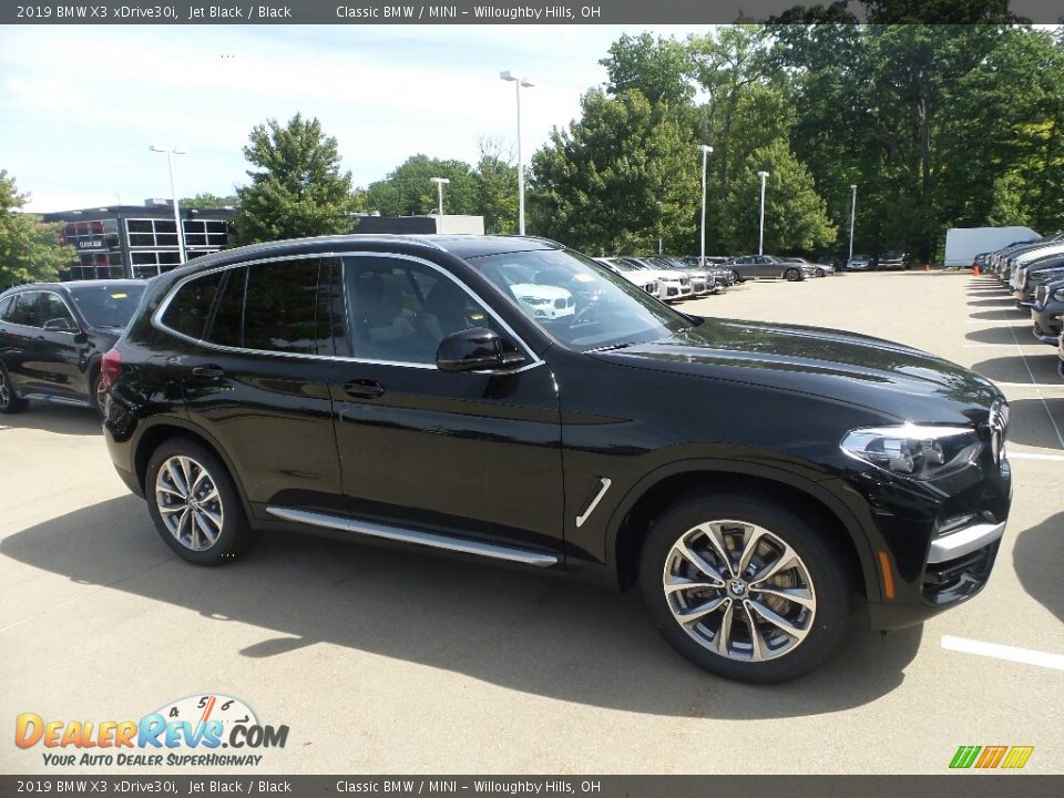 2019 BMW X3 xDrive30i Jet Black / Black Photo #1