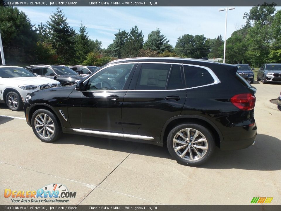 2019 BMW X3 xDrive30i Jet Black / Black Photo #5