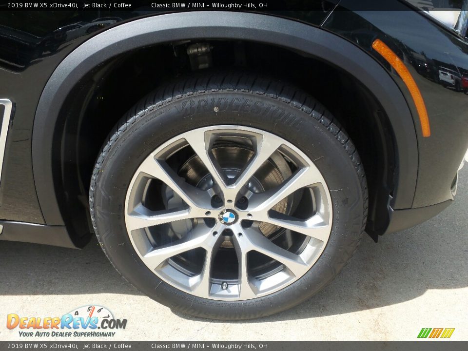 2019 BMW X5 xDrive40i Jet Black / Coffee Photo #2