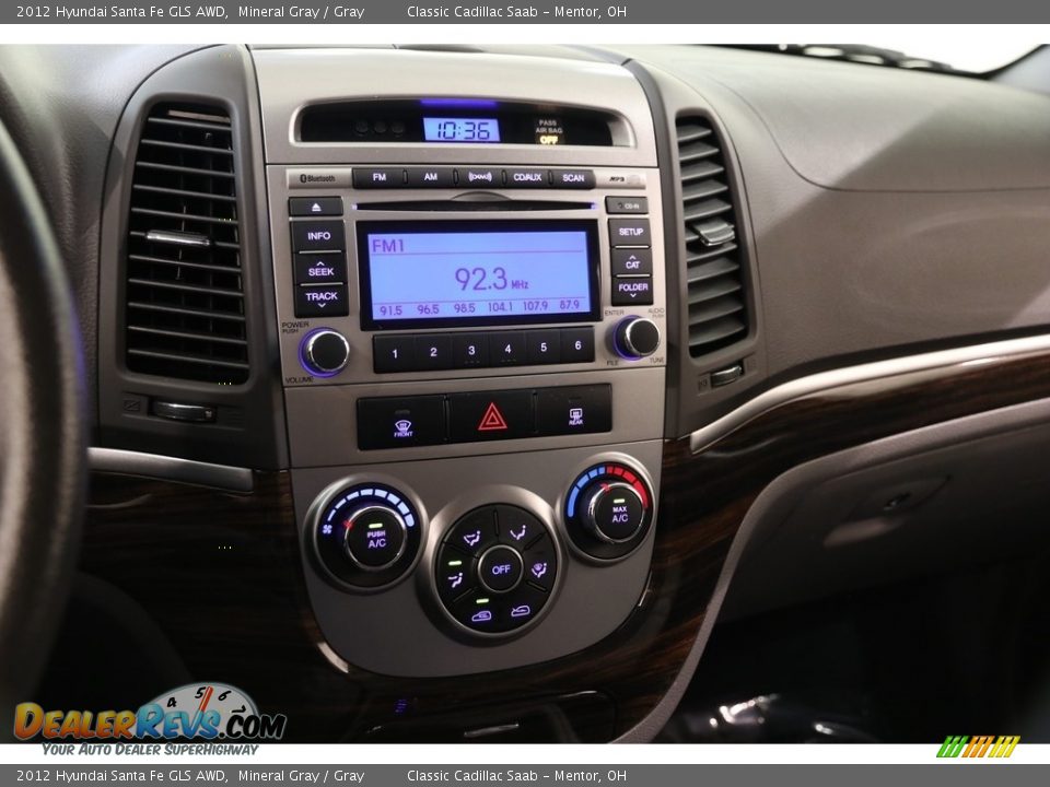 2012 Hyundai Santa Fe GLS AWD Mineral Gray / Gray Photo #9