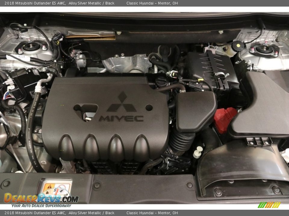2018 Mitsubishi Outlander ES AWC 2.4 Liter DOHC 16-Valve MIVEC 4 Cylinder Engine Photo #19