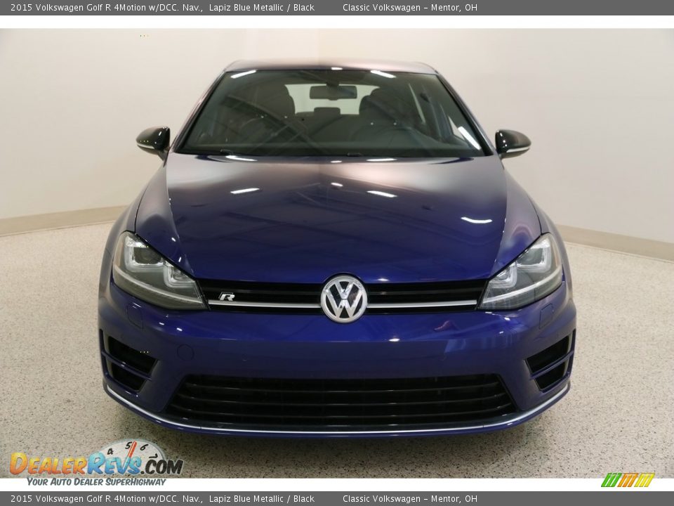 2015 Volkswagen Golf R 4Motion w/DCC. Nav. Lapiz Blue Metallic / Black Photo #2