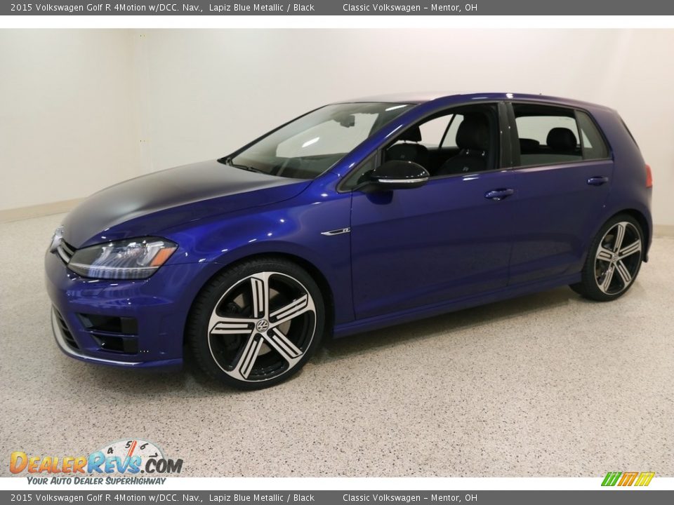 2015 Volkswagen Golf R 4Motion w/DCC. Nav. Lapiz Blue Metallic / Black Photo #3
