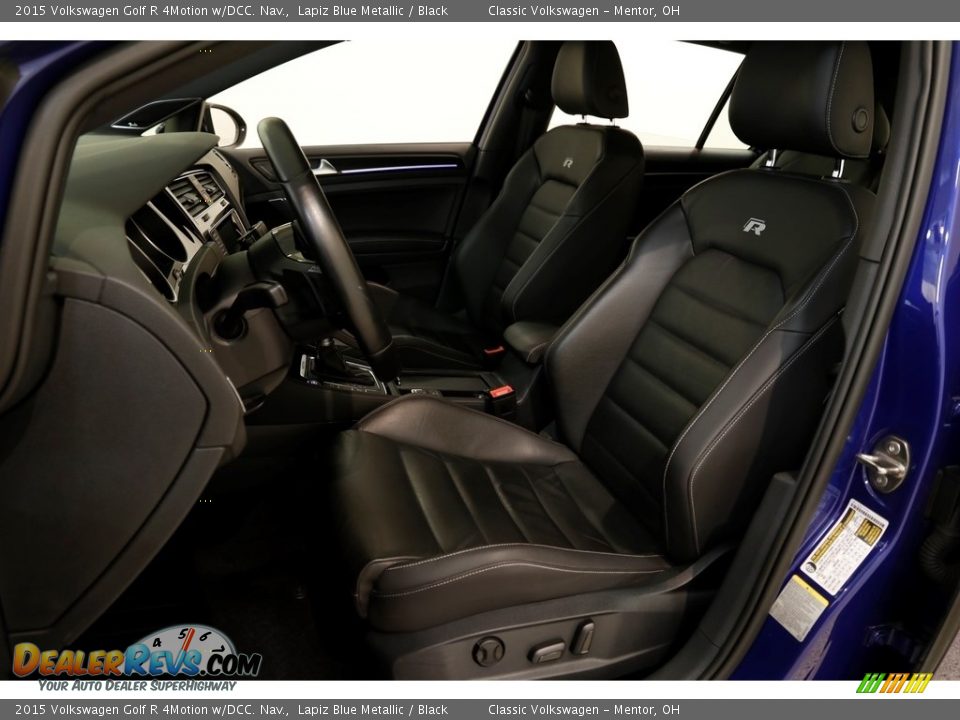 2015 Volkswagen Golf R 4Motion w/DCC. Nav. Lapiz Blue Metallic / Black Photo #5