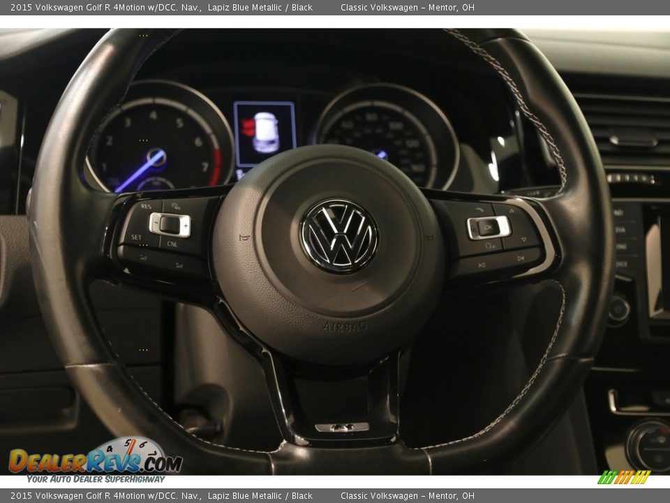 2015 Volkswagen Golf R 4Motion w/DCC. Nav. Lapiz Blue Metallic / Black Photo #6