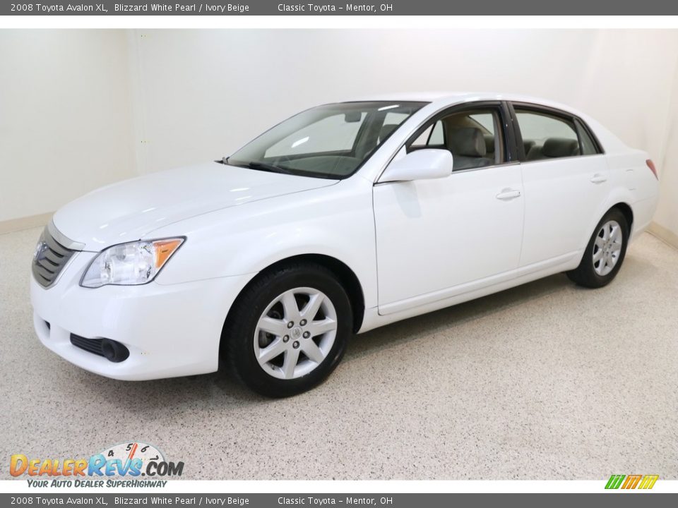 2008 Toyota Avalon XL Blizzard White Pearl / Ivory Beige Photo #3