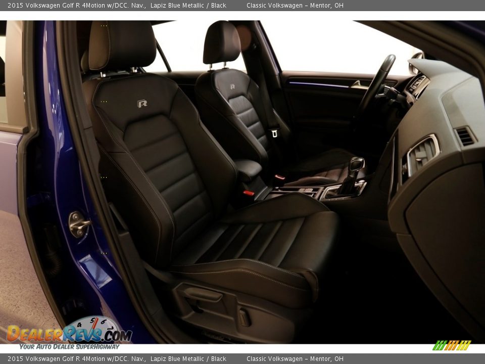 2015 Volkswagen Golf R 4Motion w/DCC. Nav. Lapiz Blue Metallic / Black Photo #16