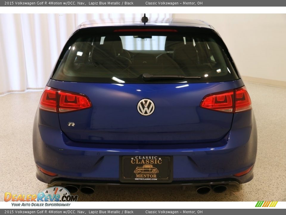 2015 Volkswagen Golf R 4Motion w/DCC. Nav. Lapiz Blue Metallic / Black Photo #19