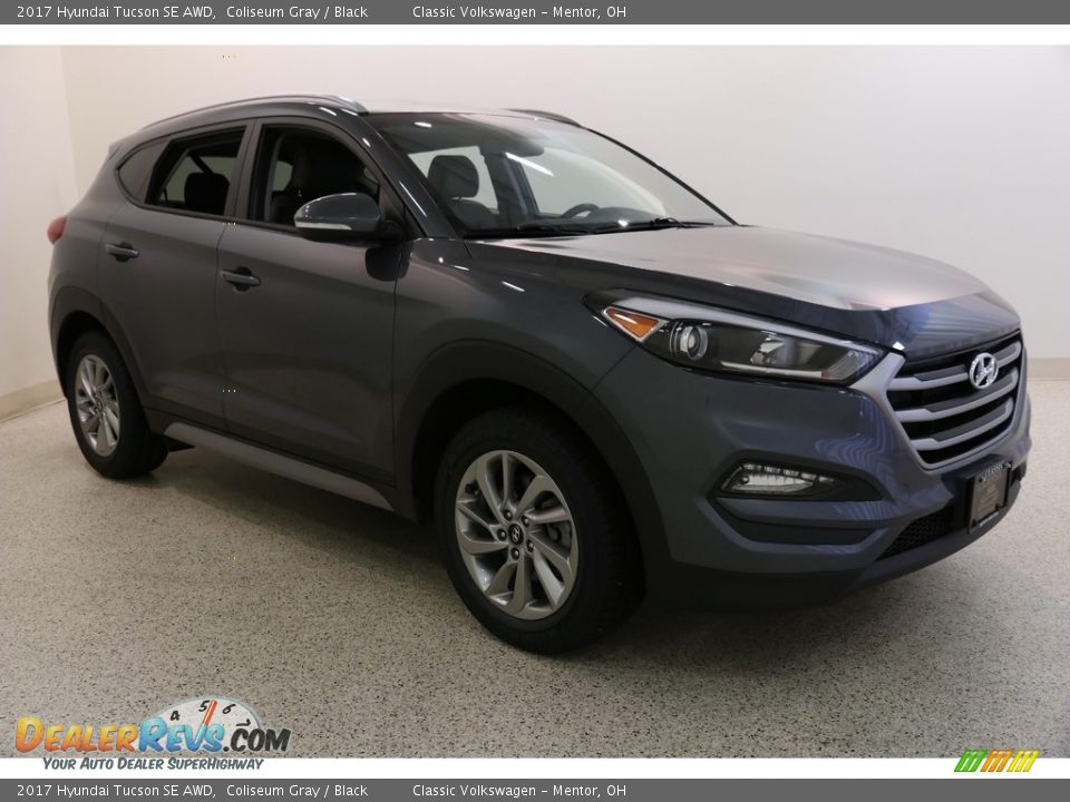 2017 Hyundai Tucson SE AWD Coliseum Gray / Black Photo #1