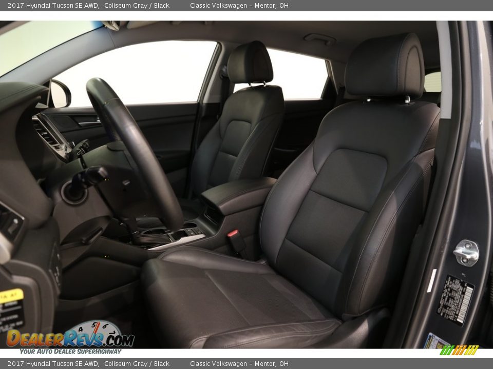 2017 Hyundai Tucson SE AWD Coliseum Gray / Black Photo #5