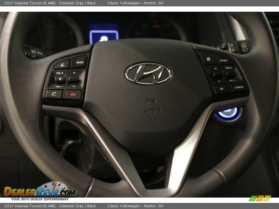 2017 Hyundai Tucson SE AWD Coliseum Gray / Black Photo #7