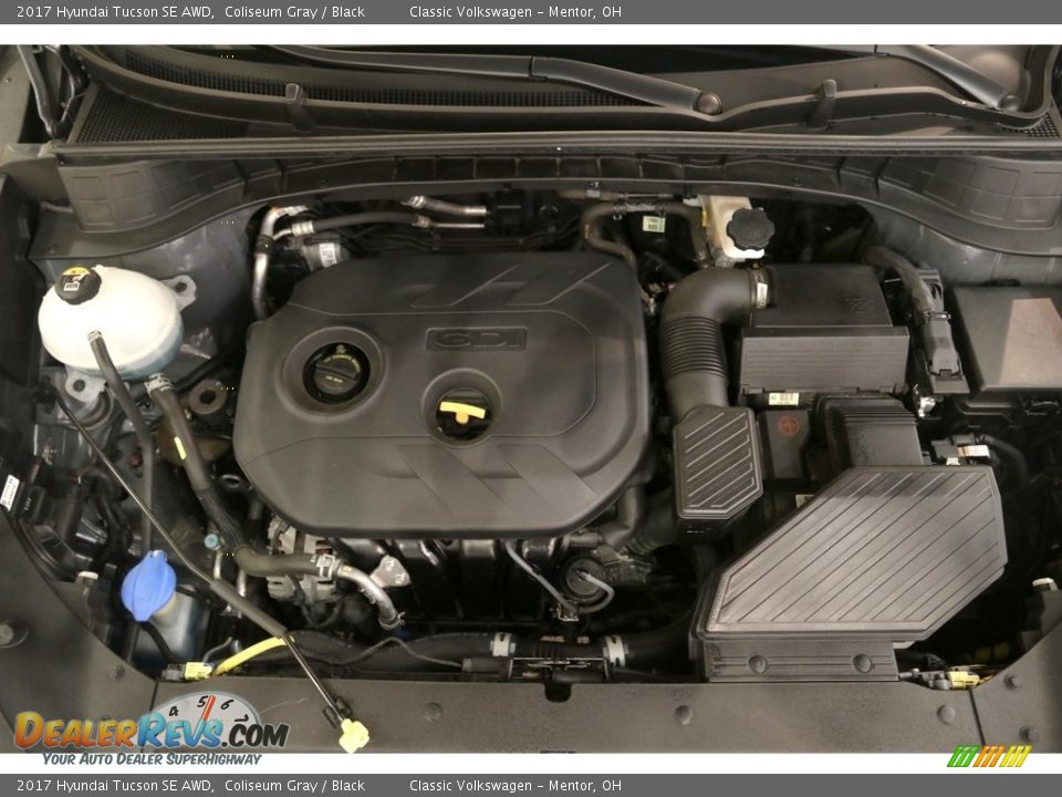 2017 Hyundai Tucson SE AWD Coliseum Gray / Black Photo #22