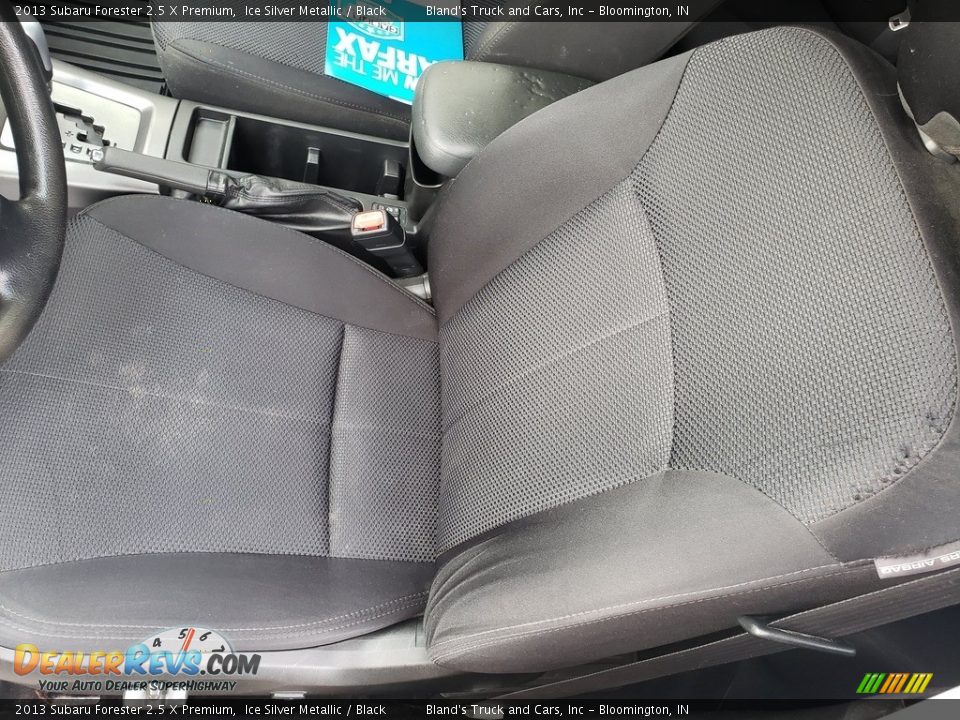 2013 Subaru Forester 2.5 X Premium Ice Silver Metallic / Black Photo #8