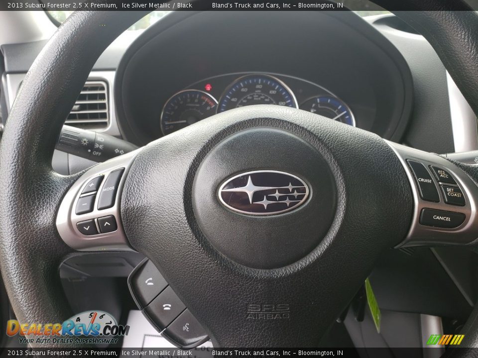 2013 Subaru Forester 2.5 X Premium Ice Silver Metallic / Black Photo #10