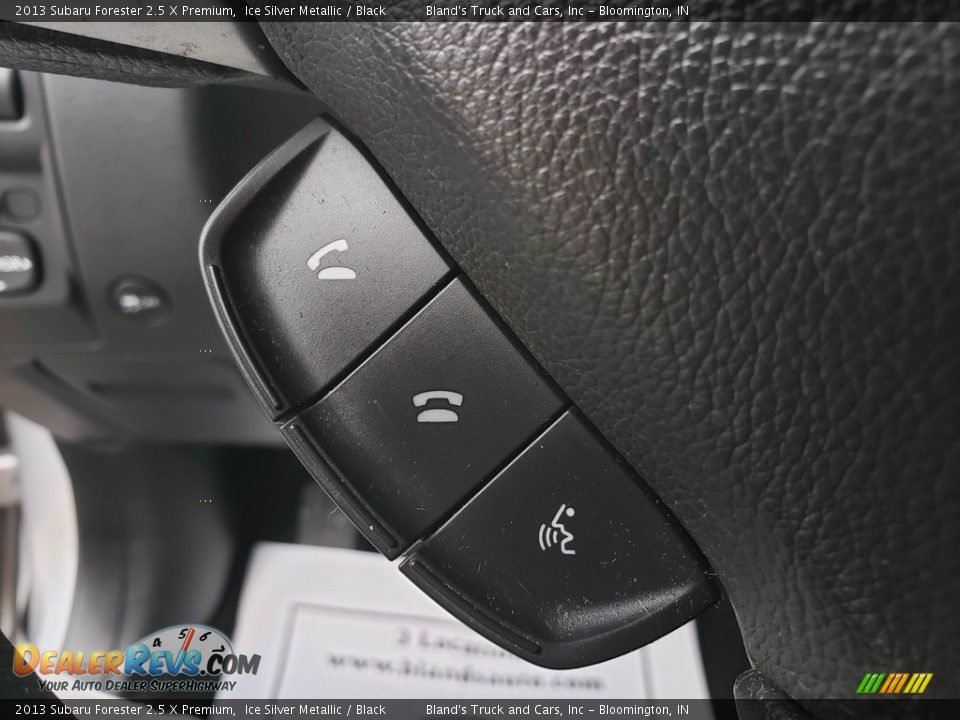 2013 Subaru Forester 2.5 X Premium Ice Silver Metallic / Black Photo #11