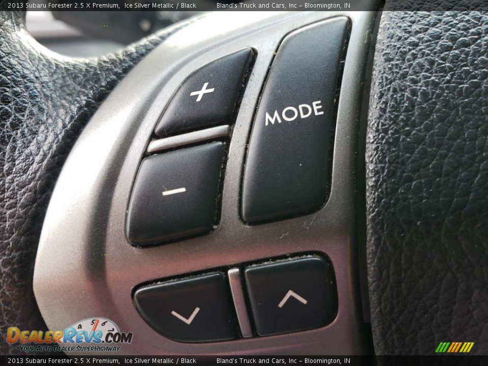 2013 Subaru Forester 2.5 X Premium Ice Silver Metallic / Black Photo #12