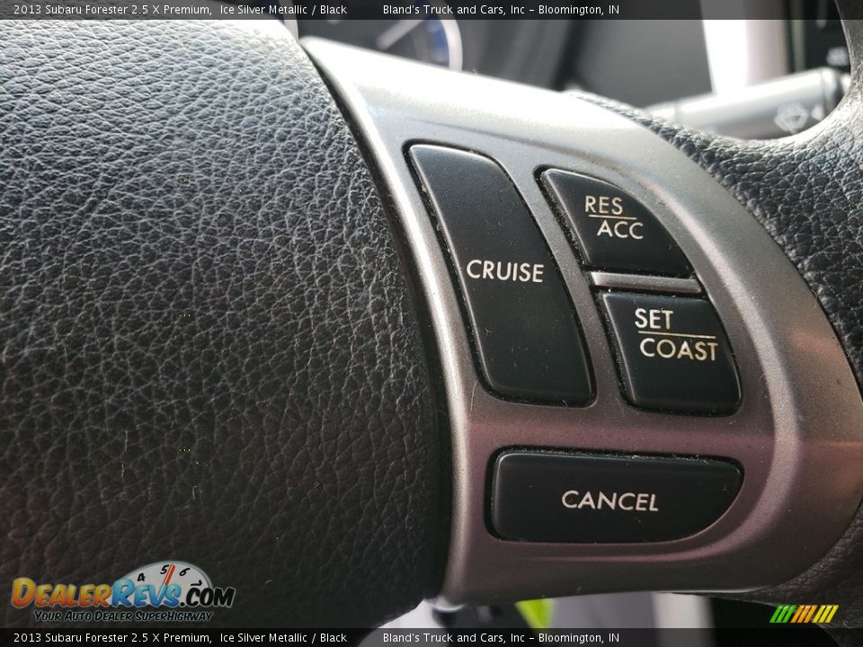 2013 Subaru Forester 2.5 X Premium Ice Silver Metallic / Black Photo #13