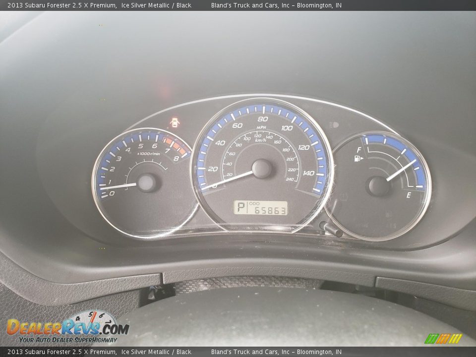 2013 Subaru Forester 2.5 X Premium Ice Silver Metallic / Black Photo #14