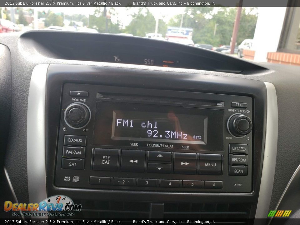 2013 Subaru Forester 2.5 X Premium Ice Silver Metallic / Black Photo #16