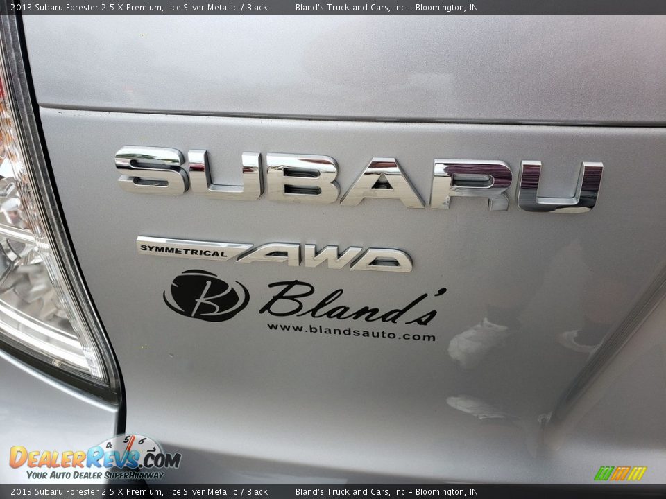 2013 Subaru Forester 2.5 X Premium Ice Silver Metallic / Black Photo #32