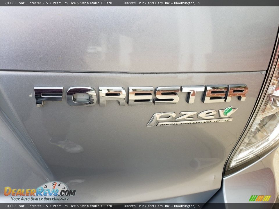 2013 Subaru Forester 2.5 X Premium Ice Silver Metallic / Black Photo #33