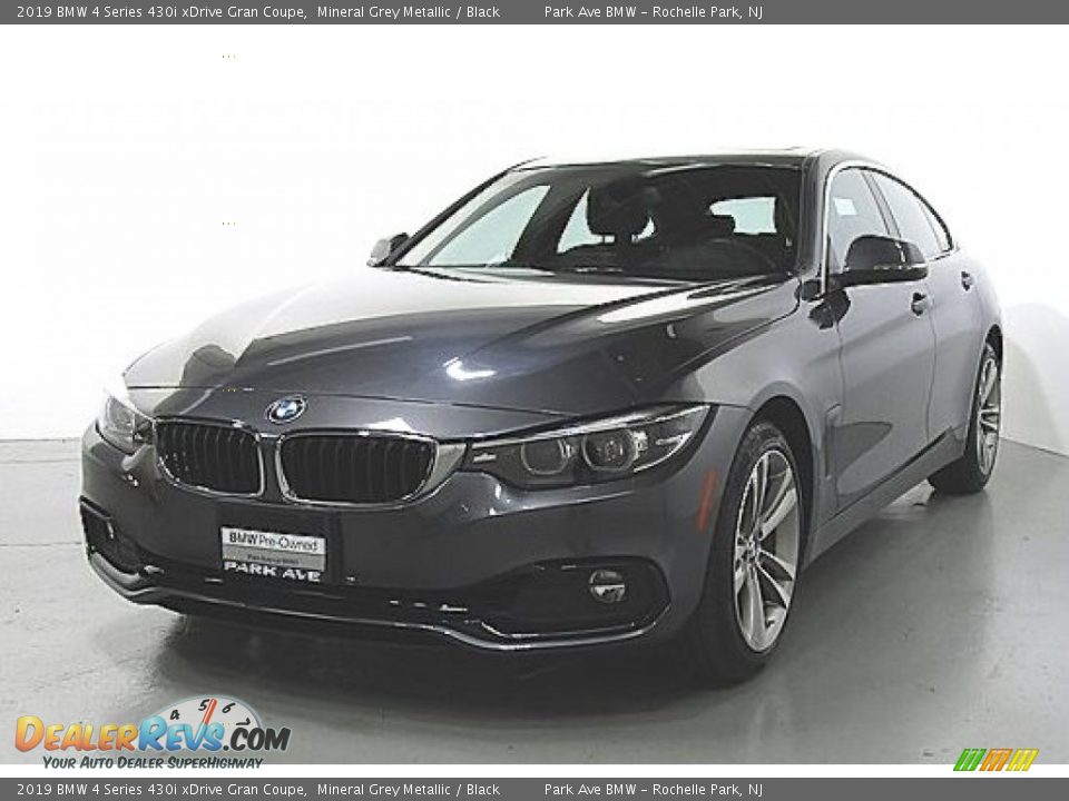 2019 BMW 4 Series 430i xDrive Gran Coupe Mineral Grey Metallic / Black Photo #1